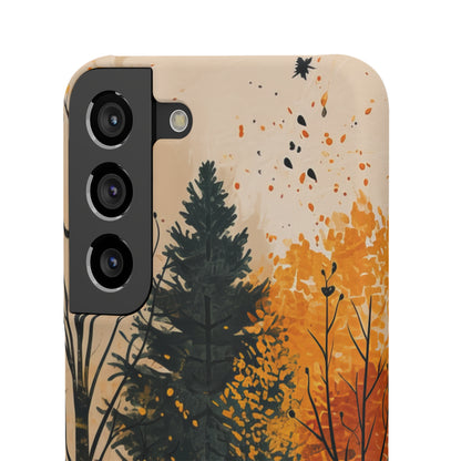 Autumnal Whispers | Slim Phone Case for Samsung