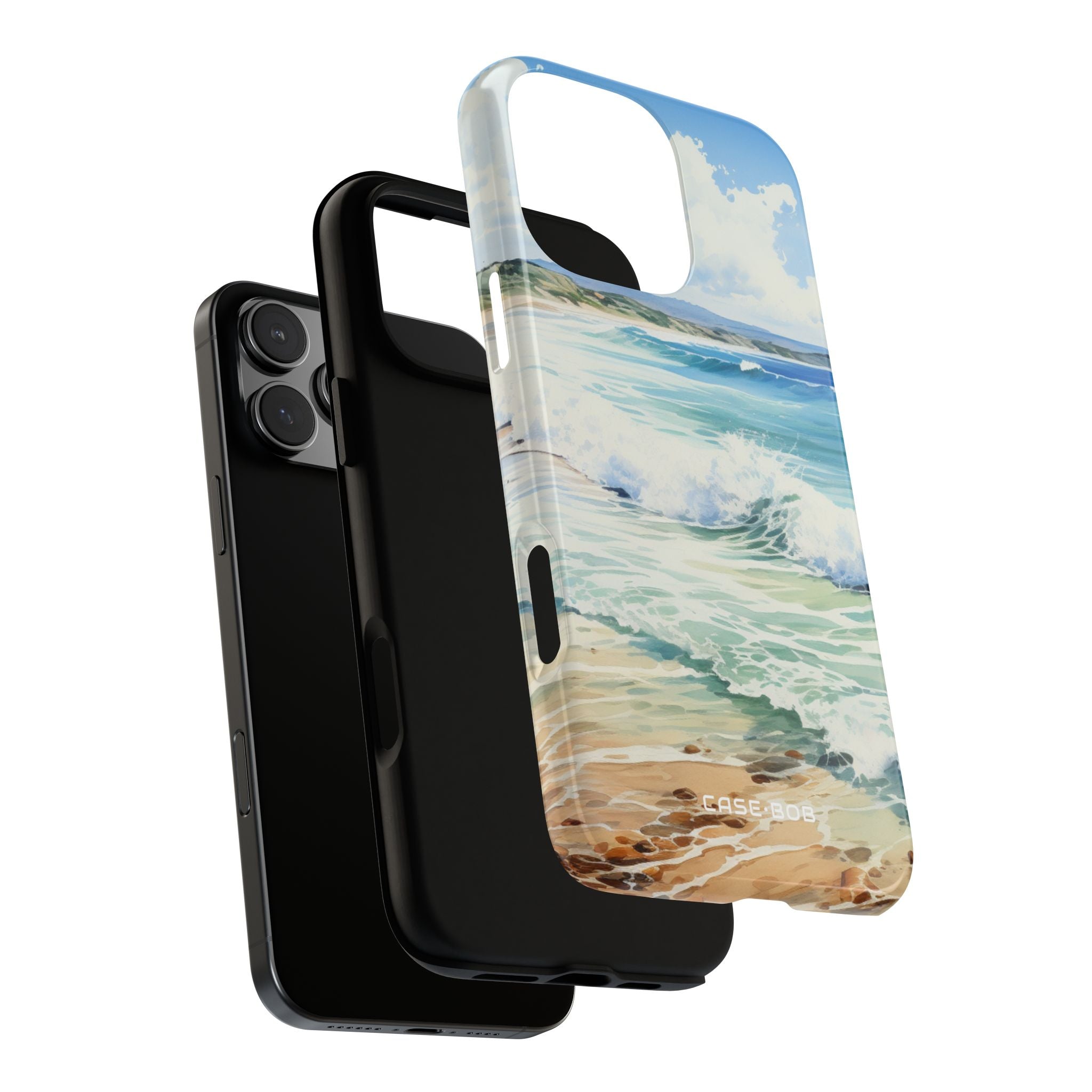 Foamy Wave Breeze iPhone 16 Pro Max Case - Tough