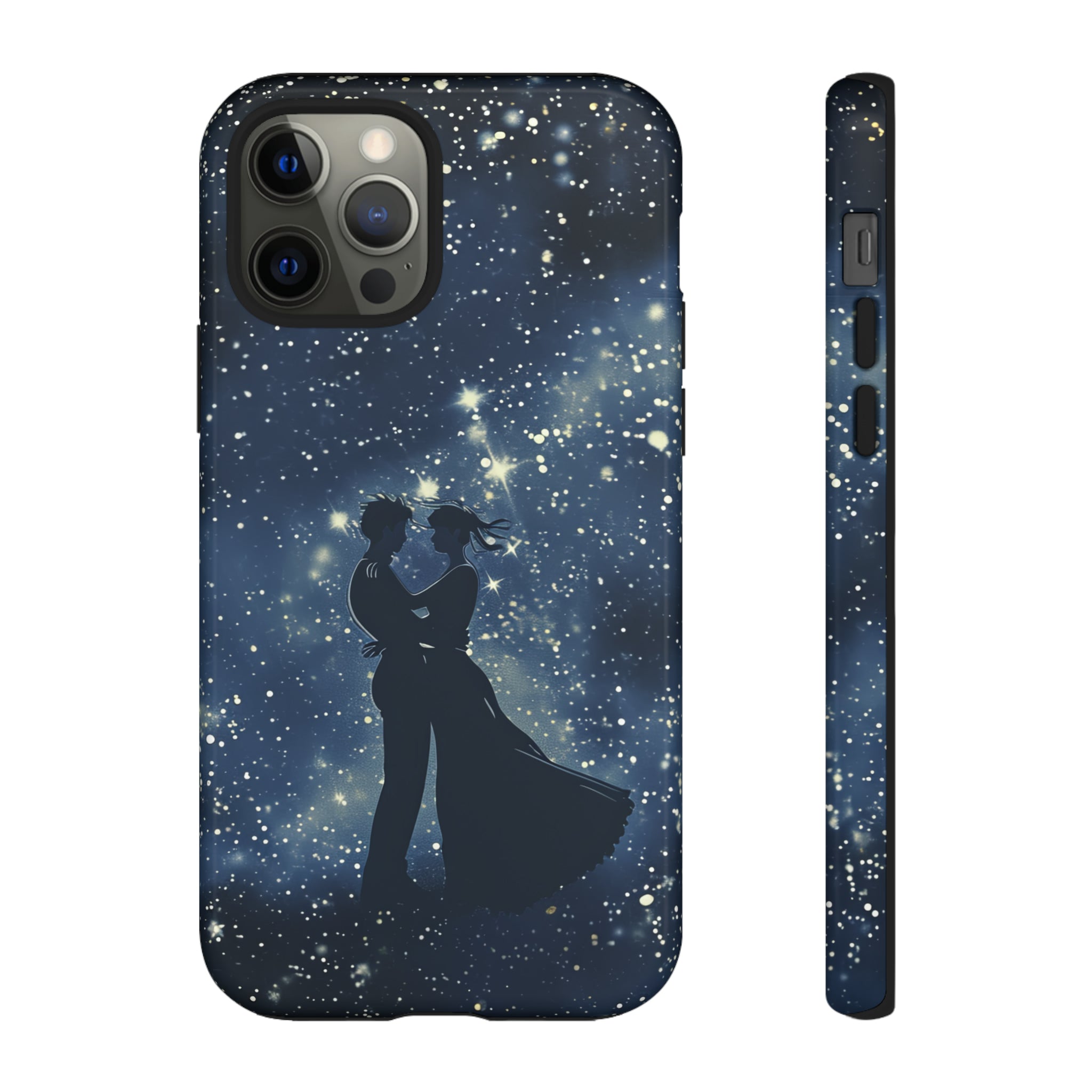 Starry Night Embrace - Protective Phone Case