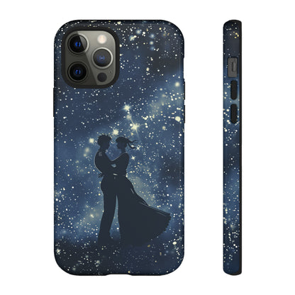 Starry Night Embrace - Protective Phone Case