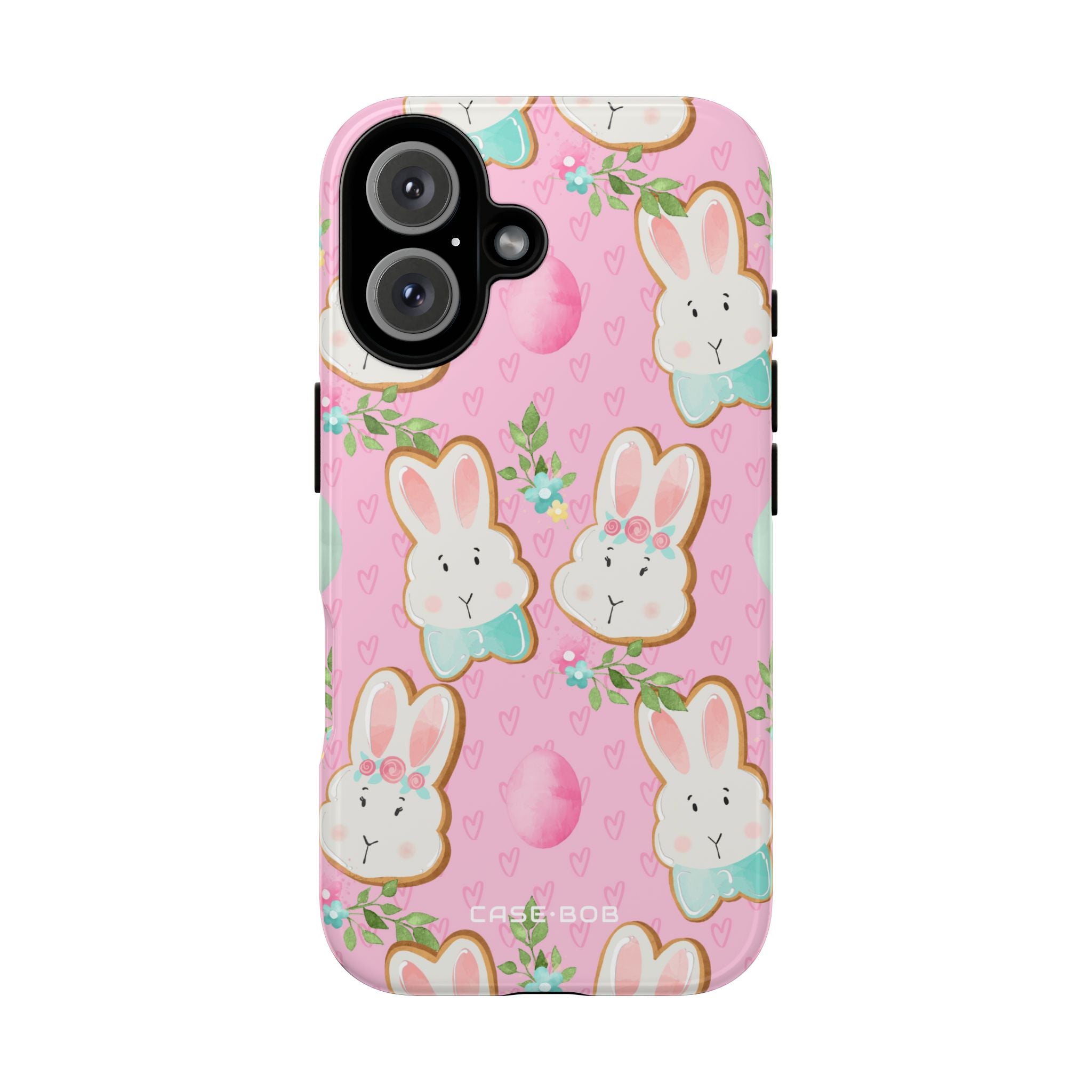 Bunny Blossom iPhone 16 Pro Case - Tough