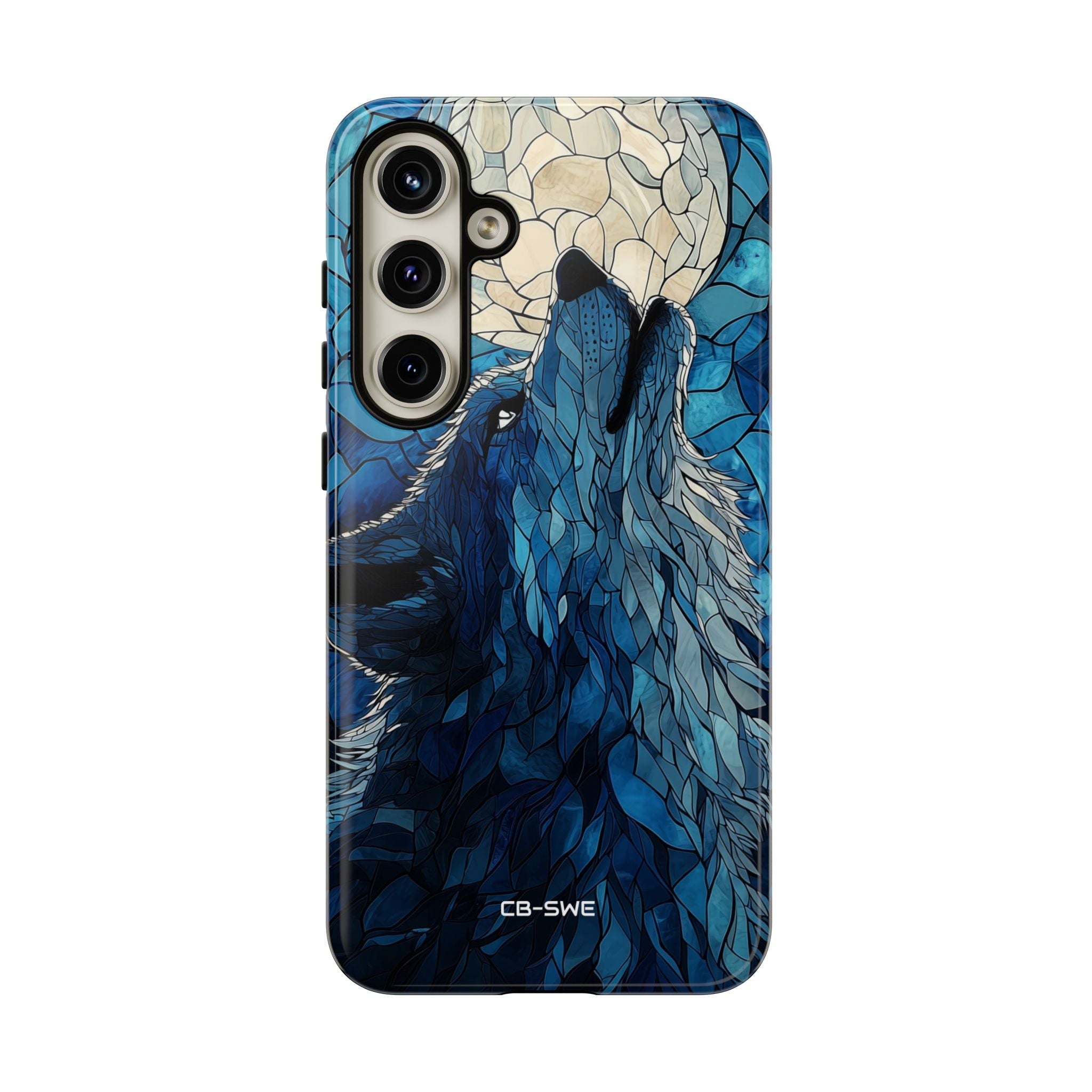 Wolf Howls Moonlight - Samsung Case