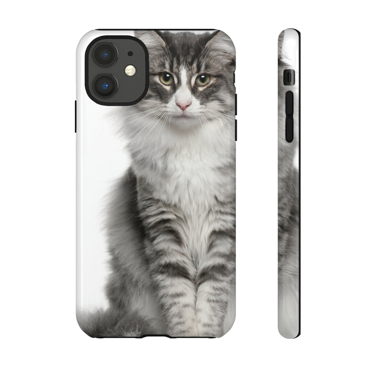 Forest Cat - Protective Phone Case