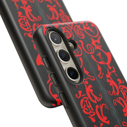 Gothic Crimson Symmetry Samsung S24 - Tough Phone Case