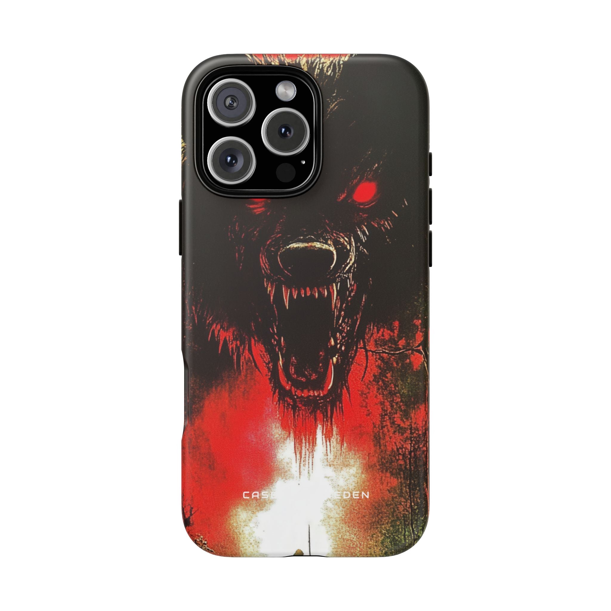 Bloodmoon Wolf's Lament iPhone 16 - Tough Phone Case