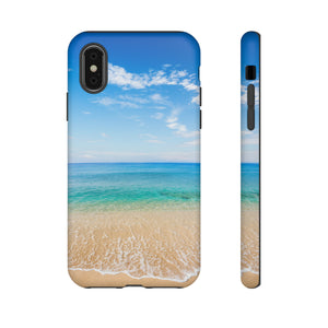 Tropical Beach - Protective Phone Case