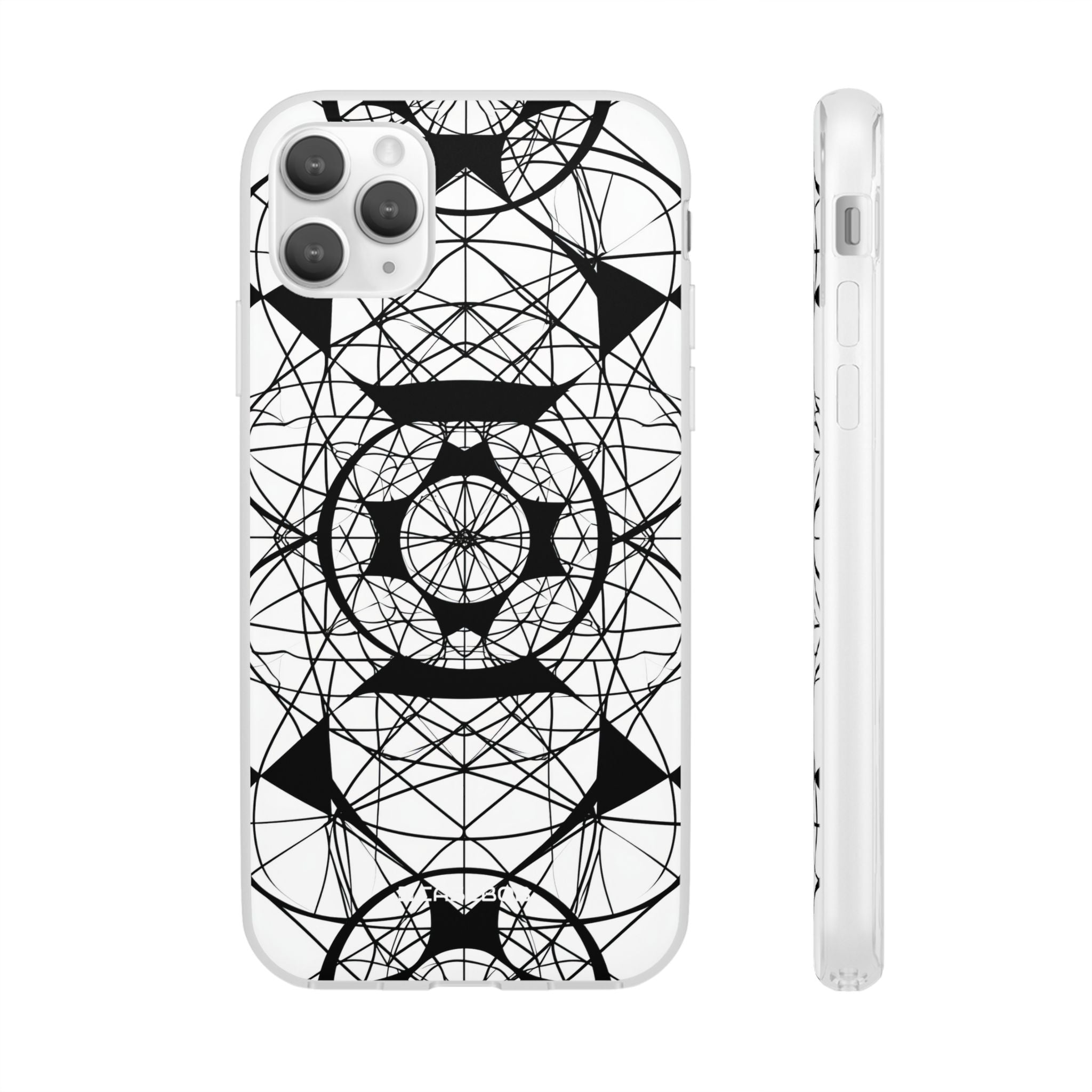 Geometric Hypnosis | Flexible Phone Case for iPhone