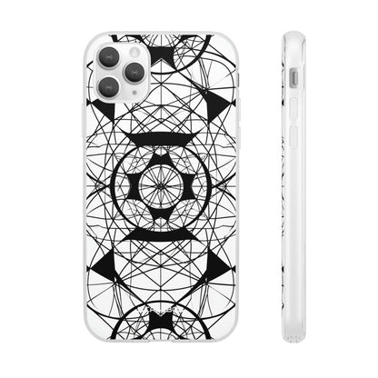 Geometric Hypnosis | Flexible Phone Case for iPhone