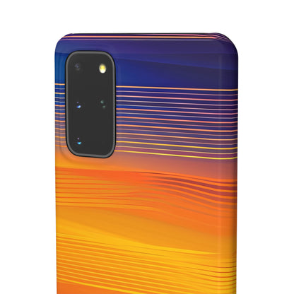 Gradient Sunset Flow Samsung S20 - Slim Phone Case