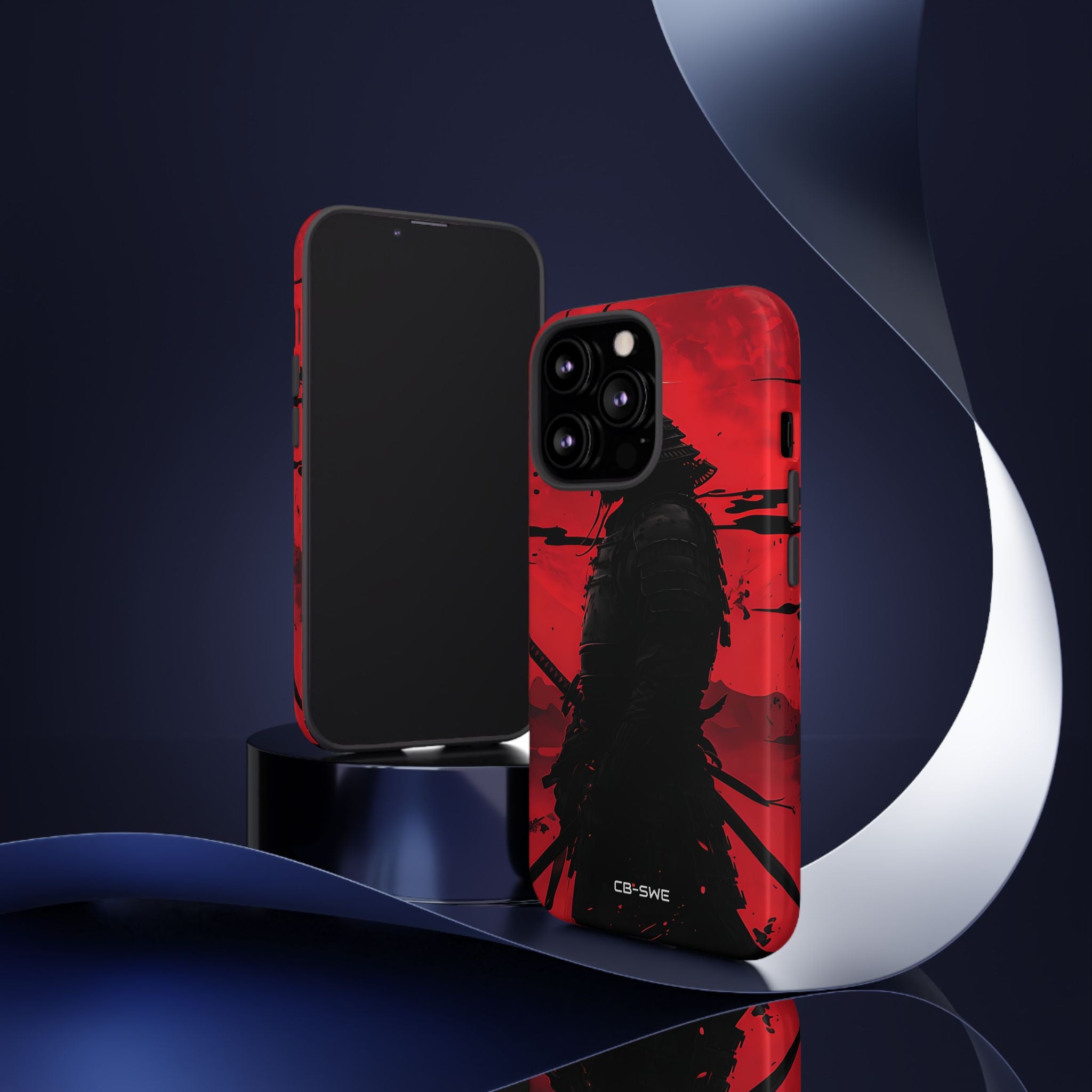 Red Samurai Shadow - iPhone Case