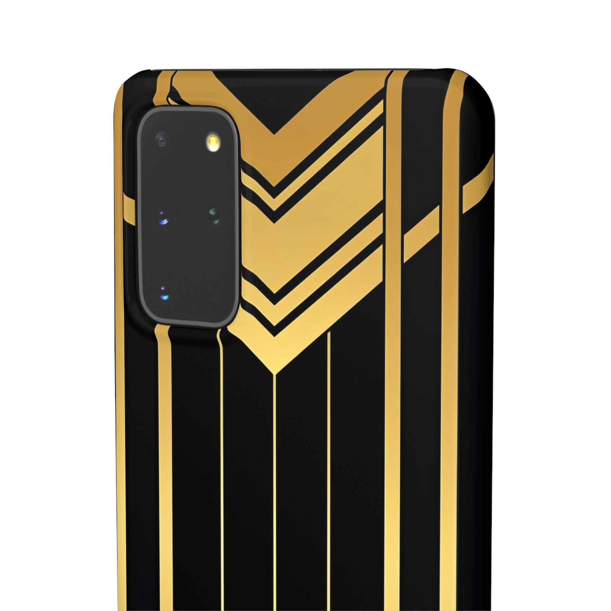 "Golden Art Deco Symmetry in Geometric Elegance" Samsung S20 - Slim Phone Case