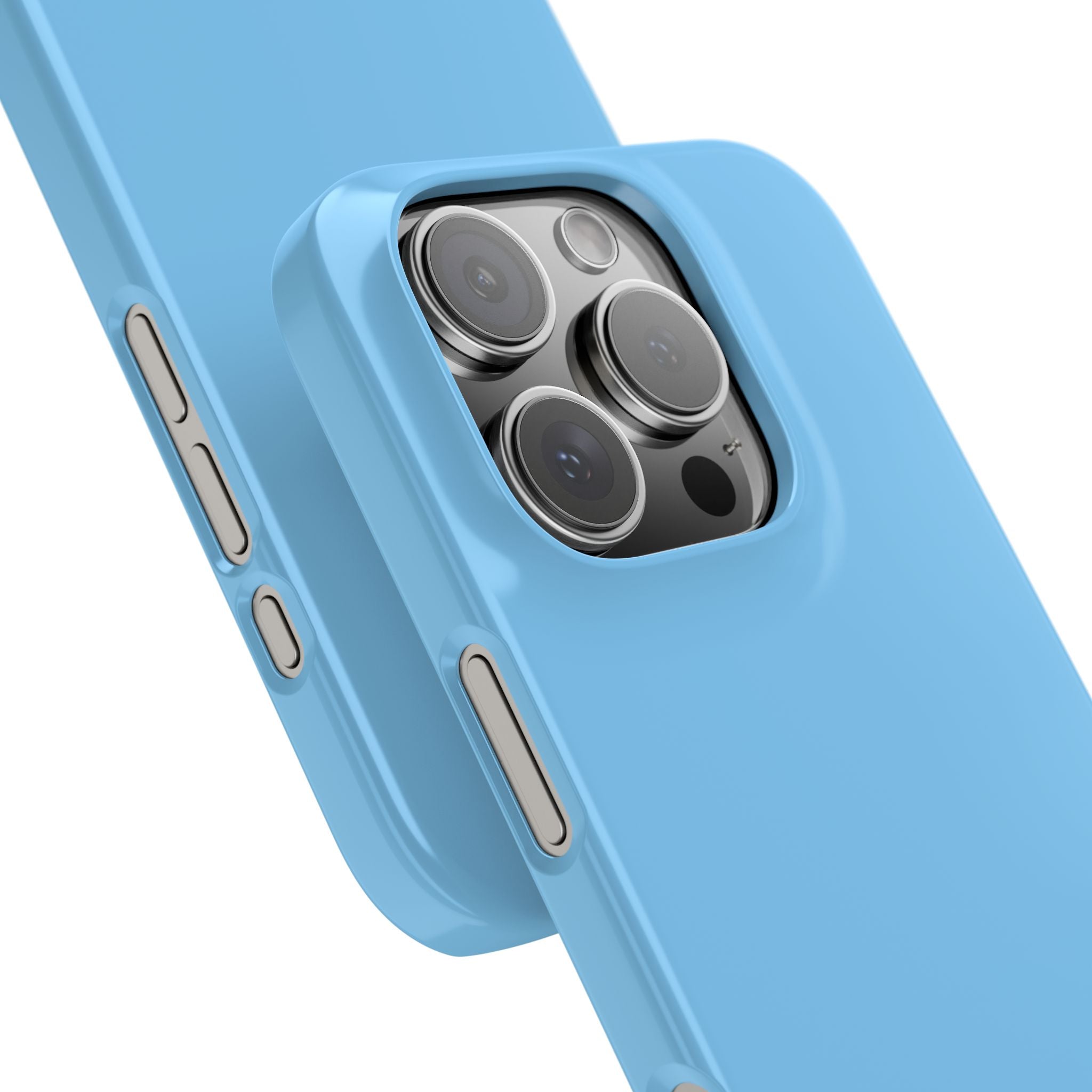 Light Sky Blue iPhone 16 - Slim Phone Case