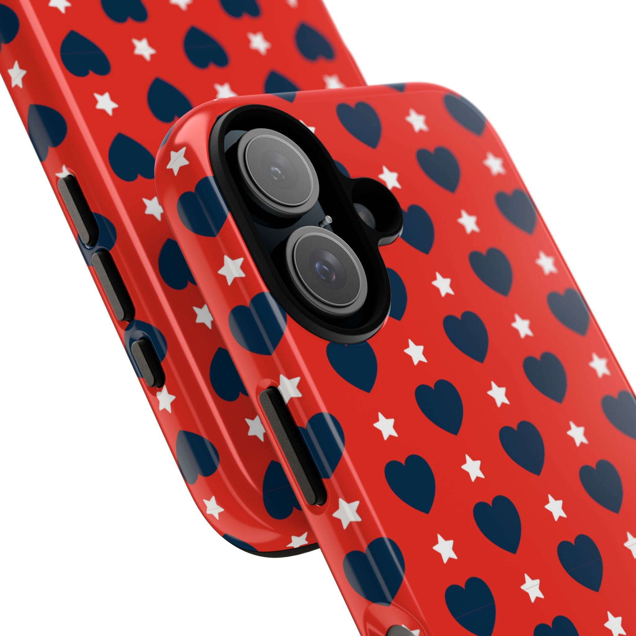Hearts Dance Bright - iPhone Case