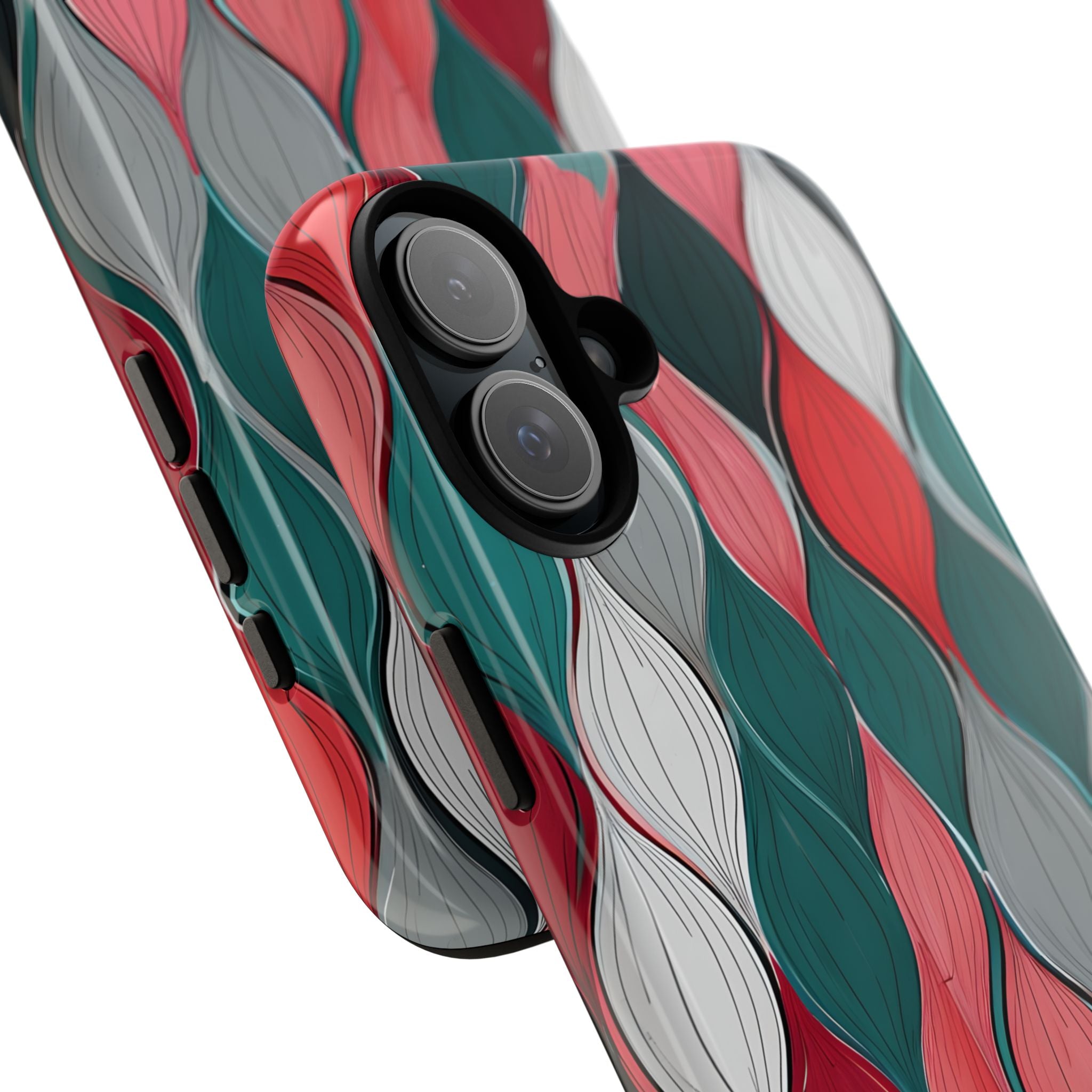 Crimson Leaves iPhone 16 Plus Case - Tough