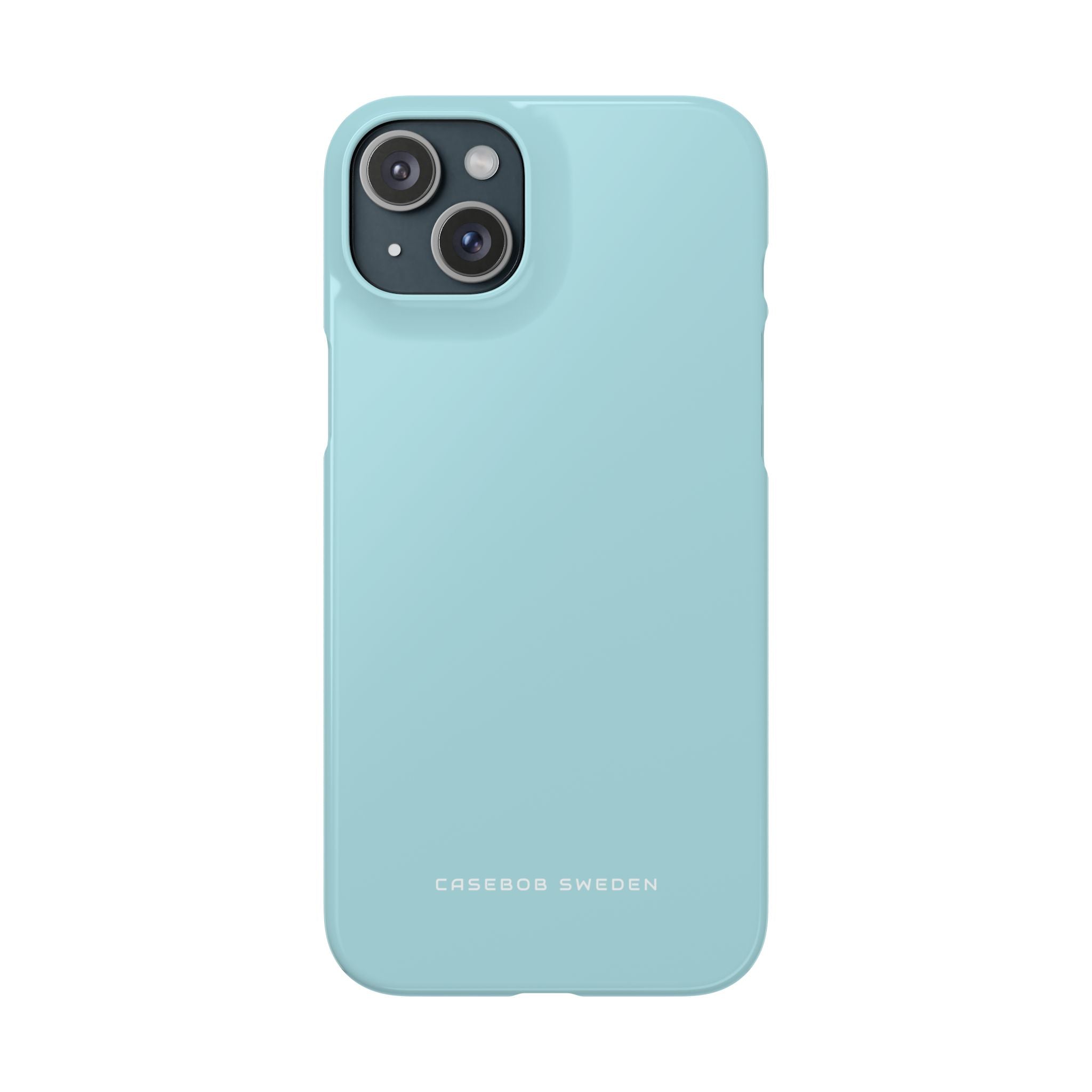 Powder Blue iPhone 15 - Slim Phone Case