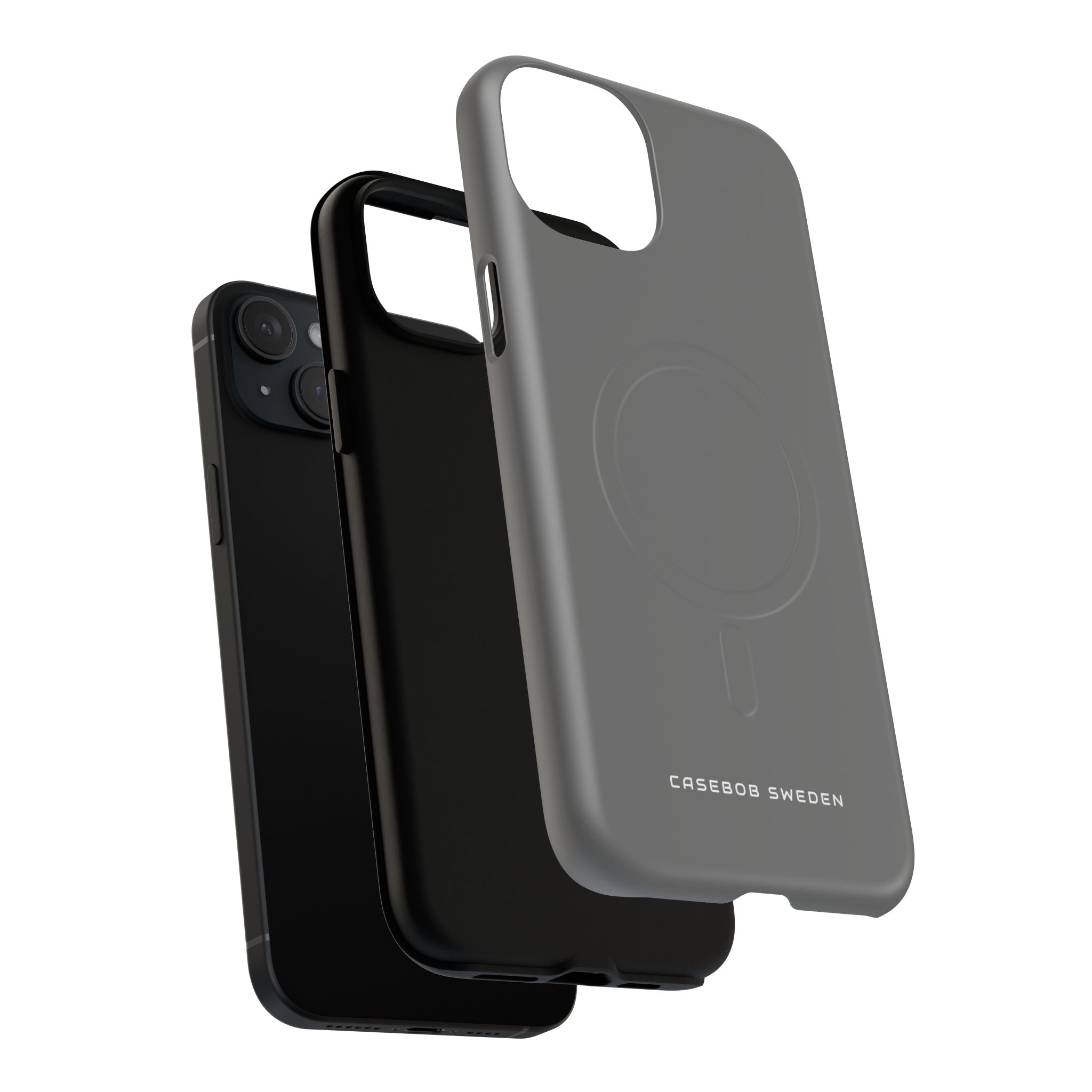 Dim Gray iPhone 15 | Tough+ Phone Case