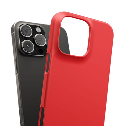 Red iPhone 16 - Slim Phone Case