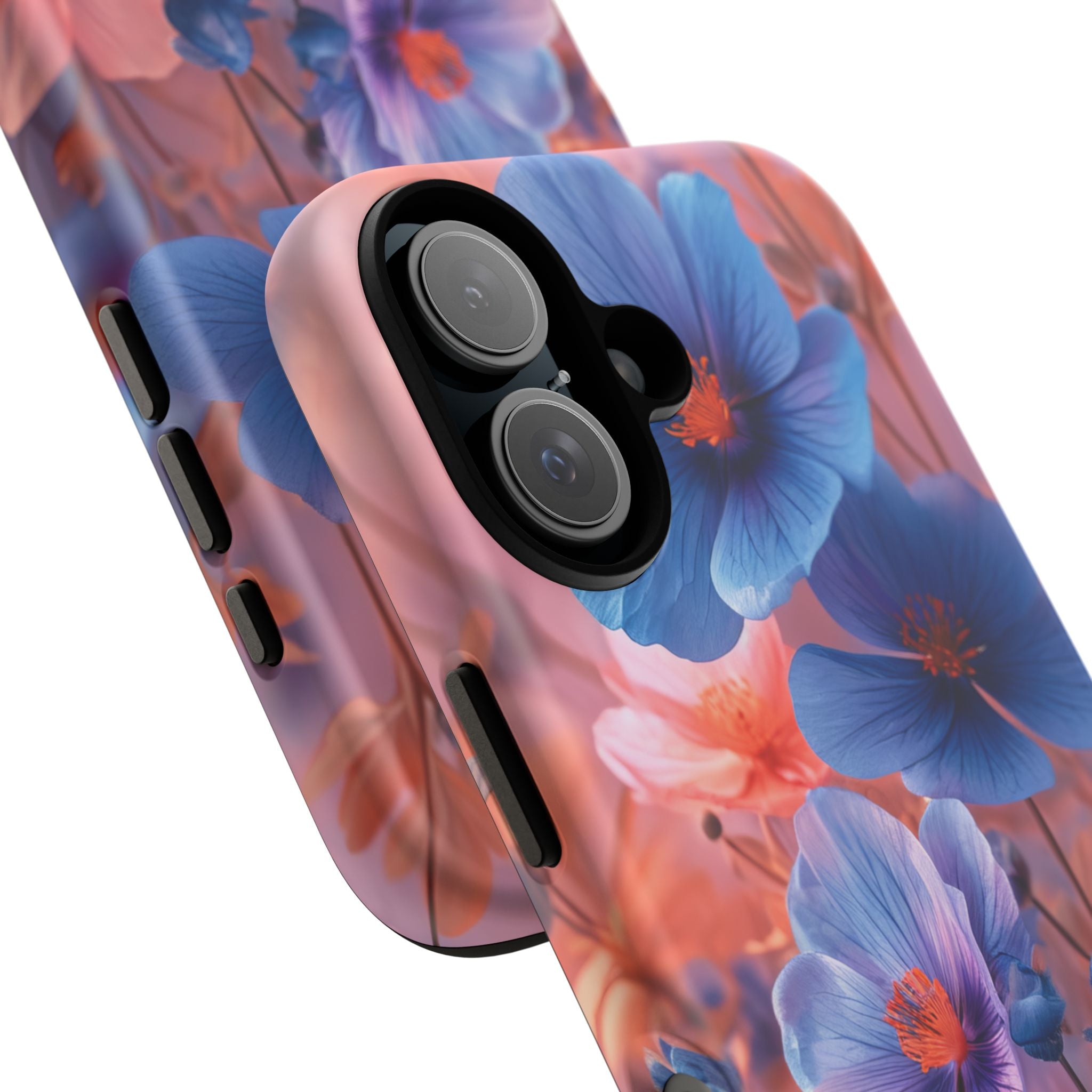 Ethereal Floral Symphony iPhone 16 - Tough Phone Case