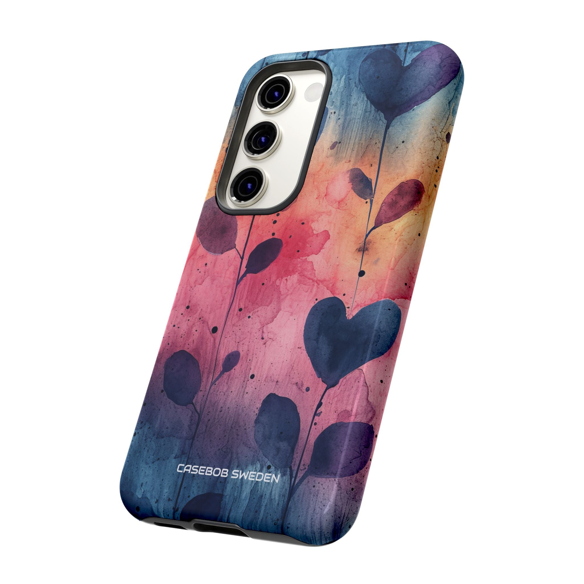 Watercolor Heart Art - Tough Samsung S23 Phone Case