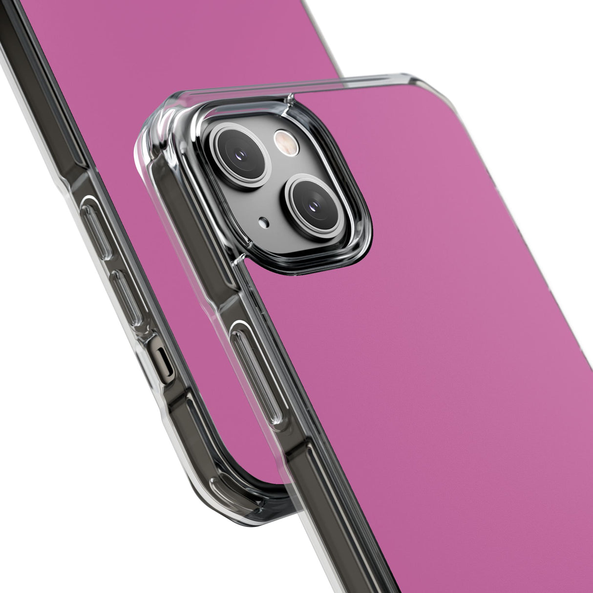 Super Pink | Handyhülle für iPhone (Clear Impact Case – magnetisch)