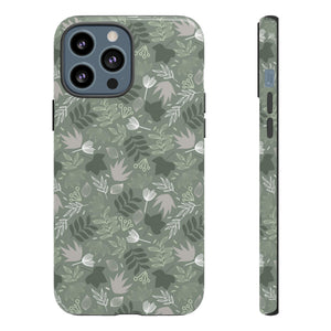 Jungle Green Leaf - Protective Phone Case