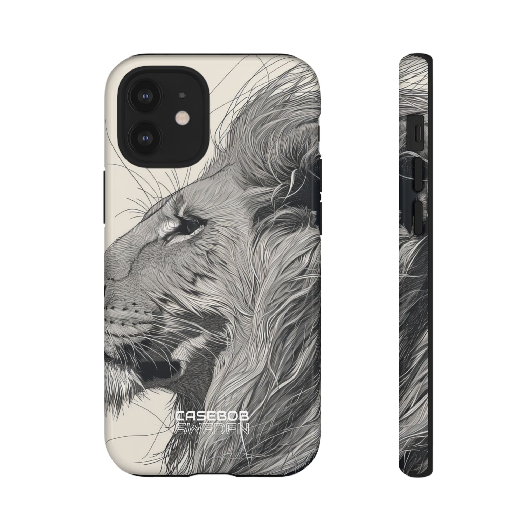 Majestic Lion Profile iPhone 12 - Tough
