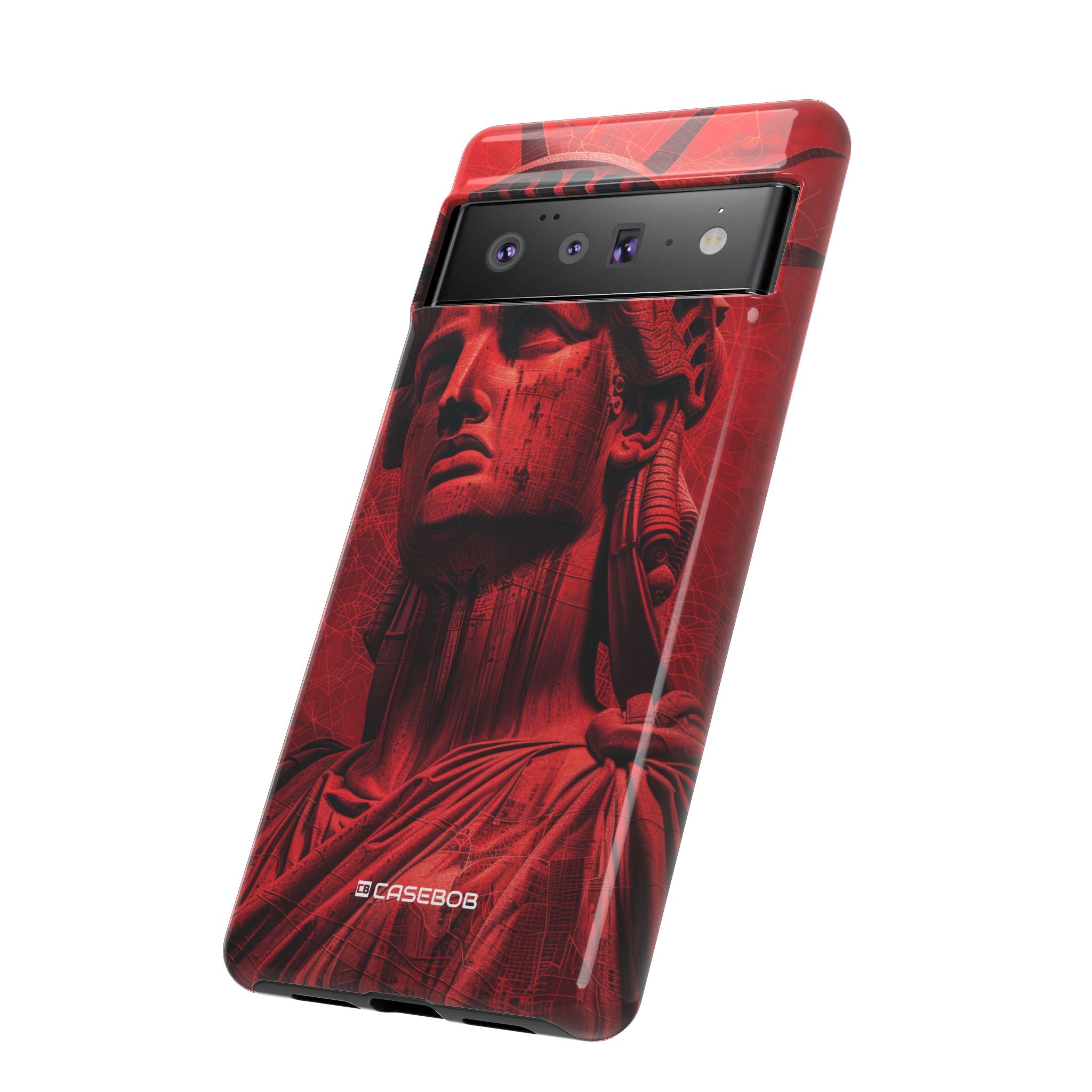 Red Liberty Revolution - Phone Case for Google Pixel