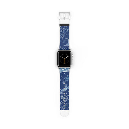 Blue Scale Reef - Watch Band