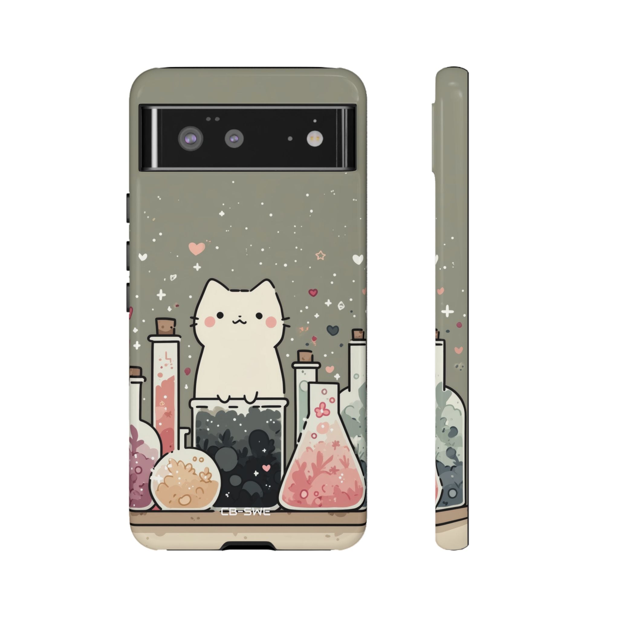 Cat Explores Potions - Google Pixel Case