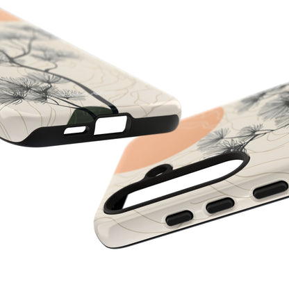 Spiky Tree Sunset Samsung S24 Plus Case - Tough