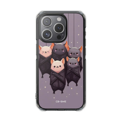 Playful Bats Hang iPhone Case - Impact