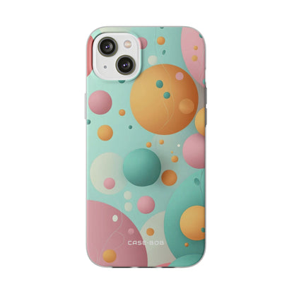 Pastel Circles iPhone 14 Plus Case - Soft