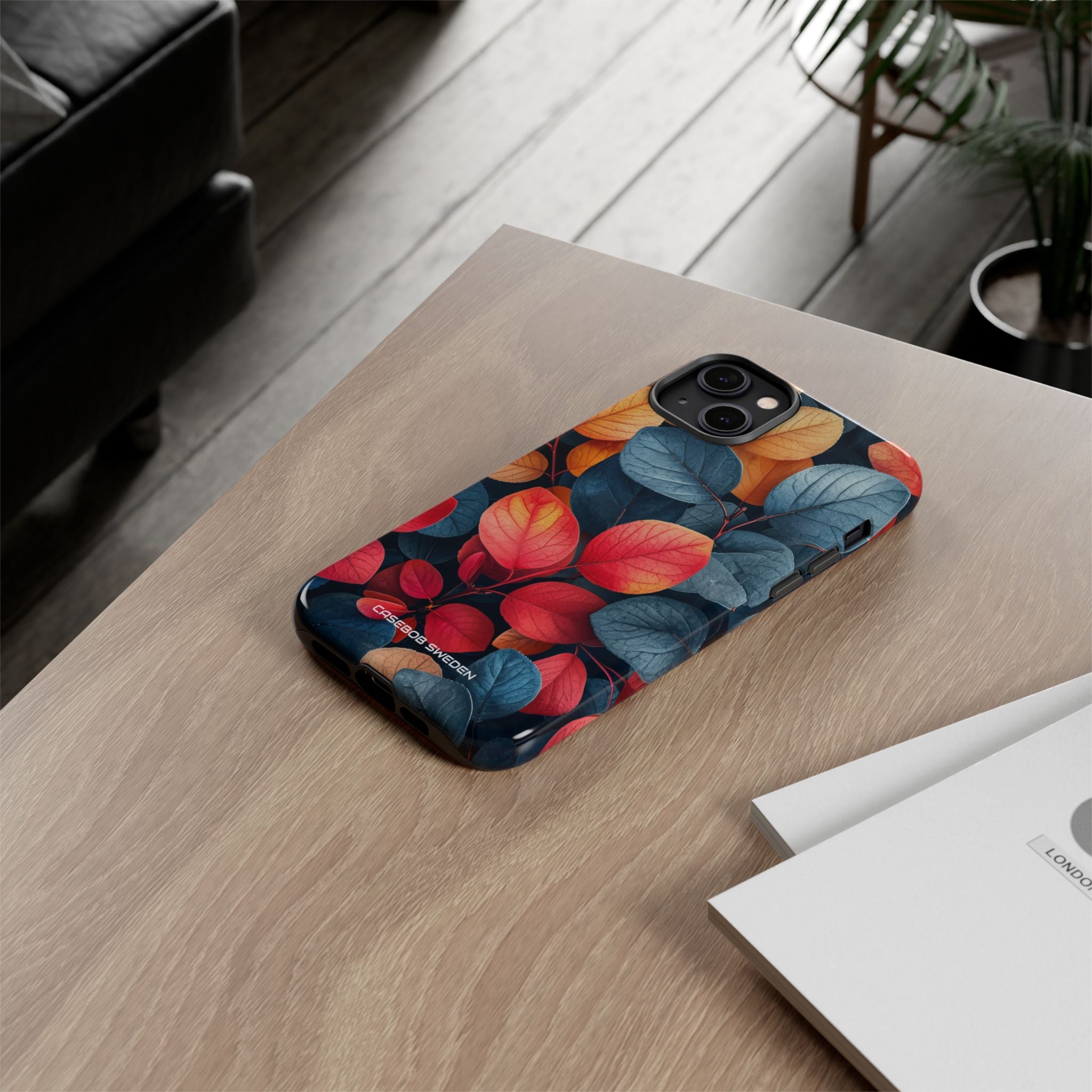 Vibrant Nature Leaves - Tough iPhone 14 Phone Case