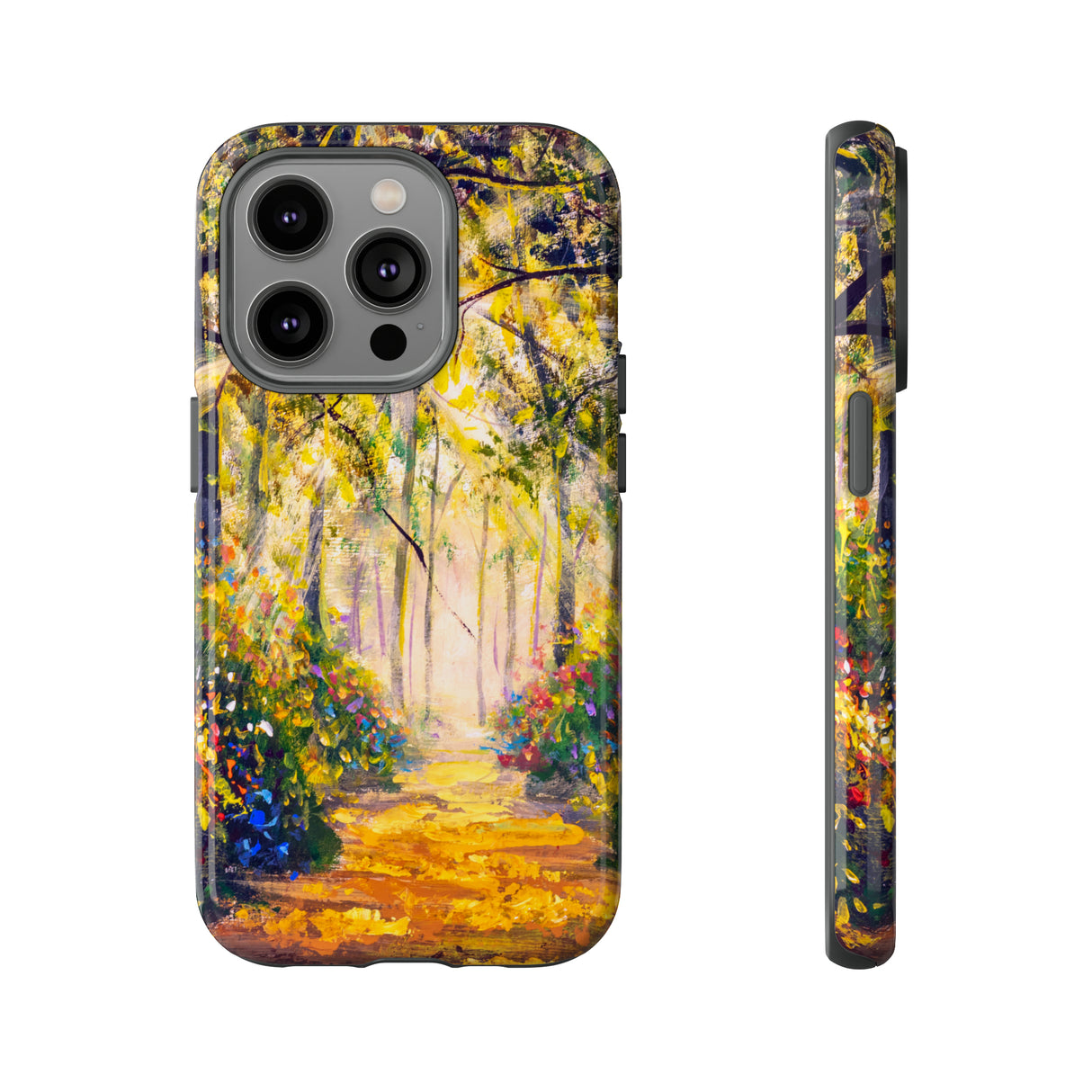 Sunny forest - Protective Phone Case