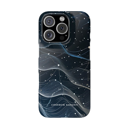 Gradient Neural Waves iPhone 16 - Slim Phone Case