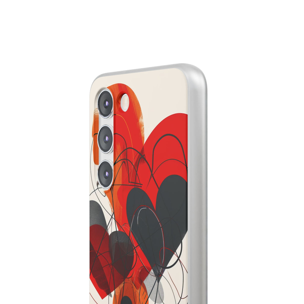 Fiery Hearts | Flexible Phone Case for Samsung Galaxy