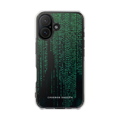 Matrix Gradient Flow iPhone 16 - Clear Impact Phone Case