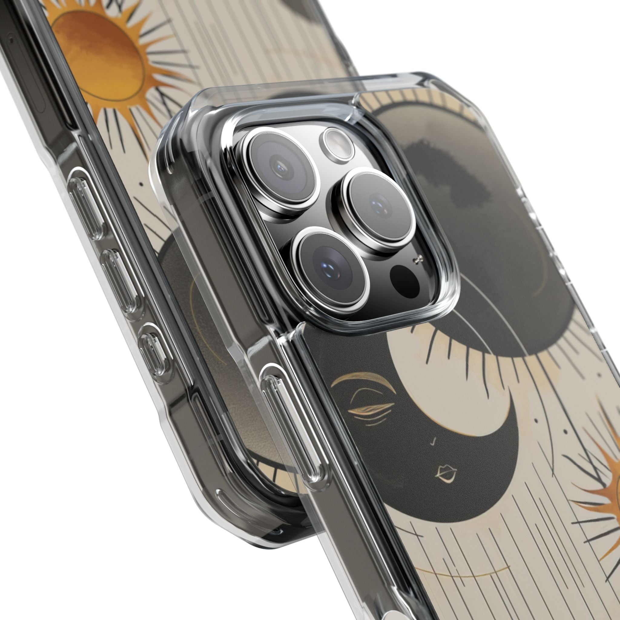 Moon Sun Harmony iPhone 16 - Impact Clear+