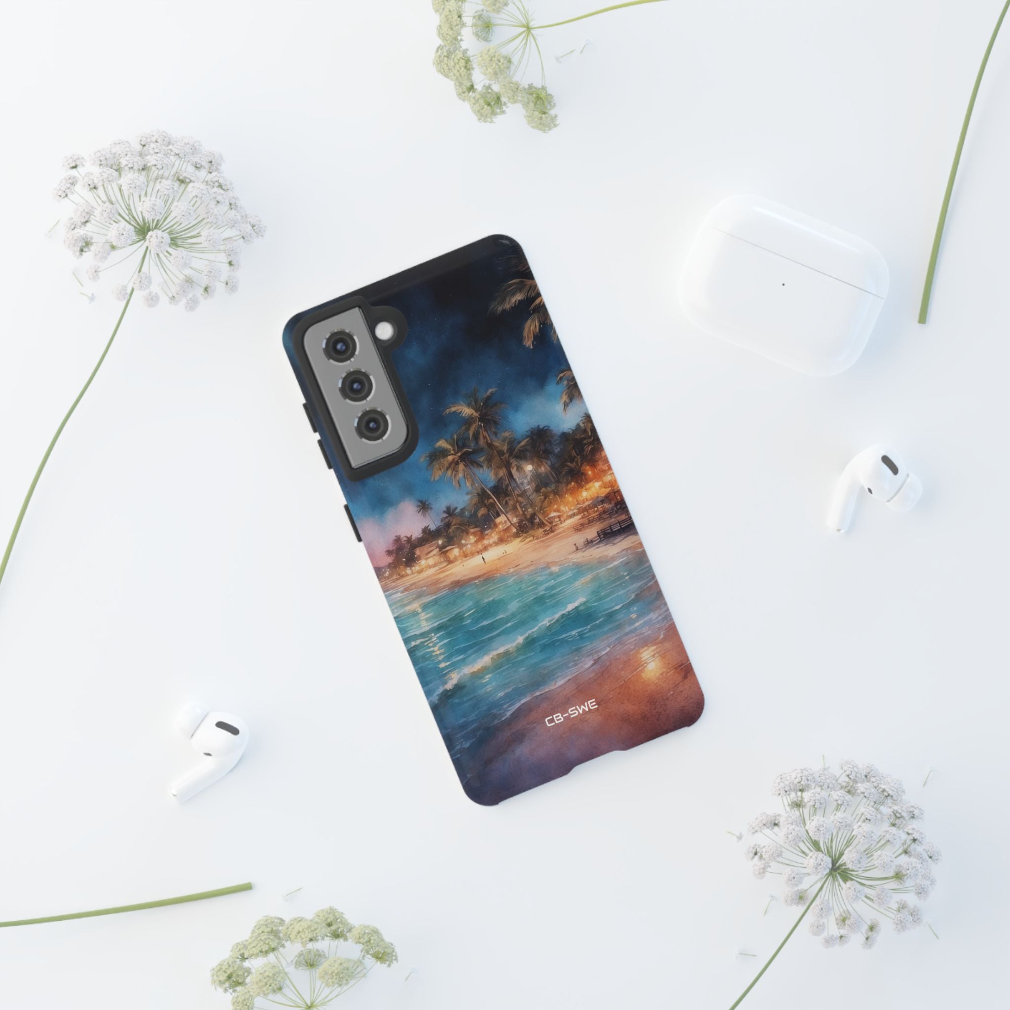 Moonlight Dances Water - Samsung Case
