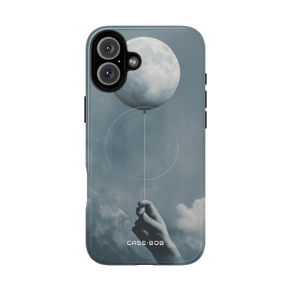Moon Balloon iPhone 16 Plus Case - Tough+