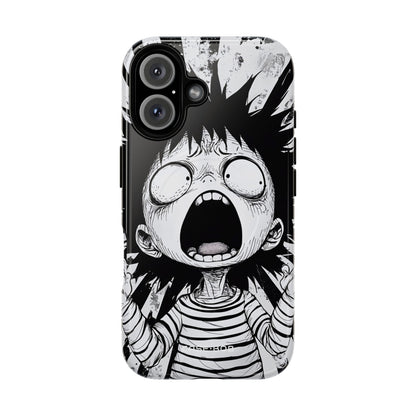 Screaming Stripes iPhone 16 Case - Tough+