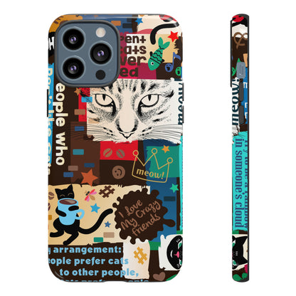 Cat Collage - Protective Phone Case