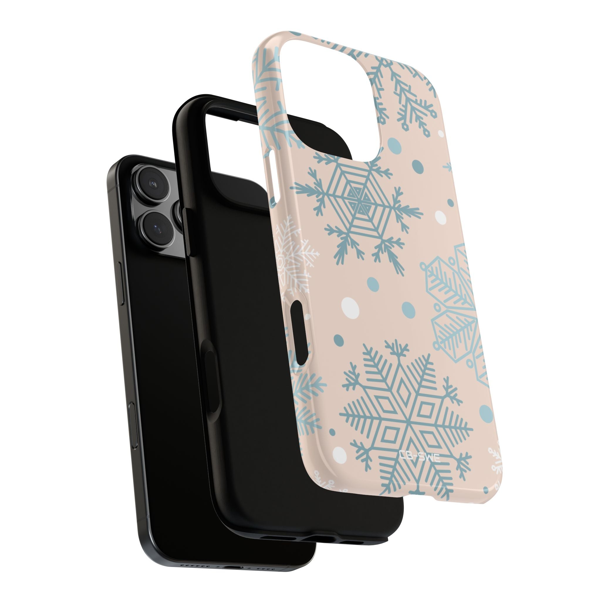 Snowflake Pastel Harmony - iPhone Case