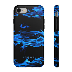 Blue Flames Club - Protective Phone Case