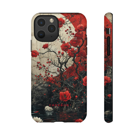 Moonlit Rose Peace - Protective Phone Case