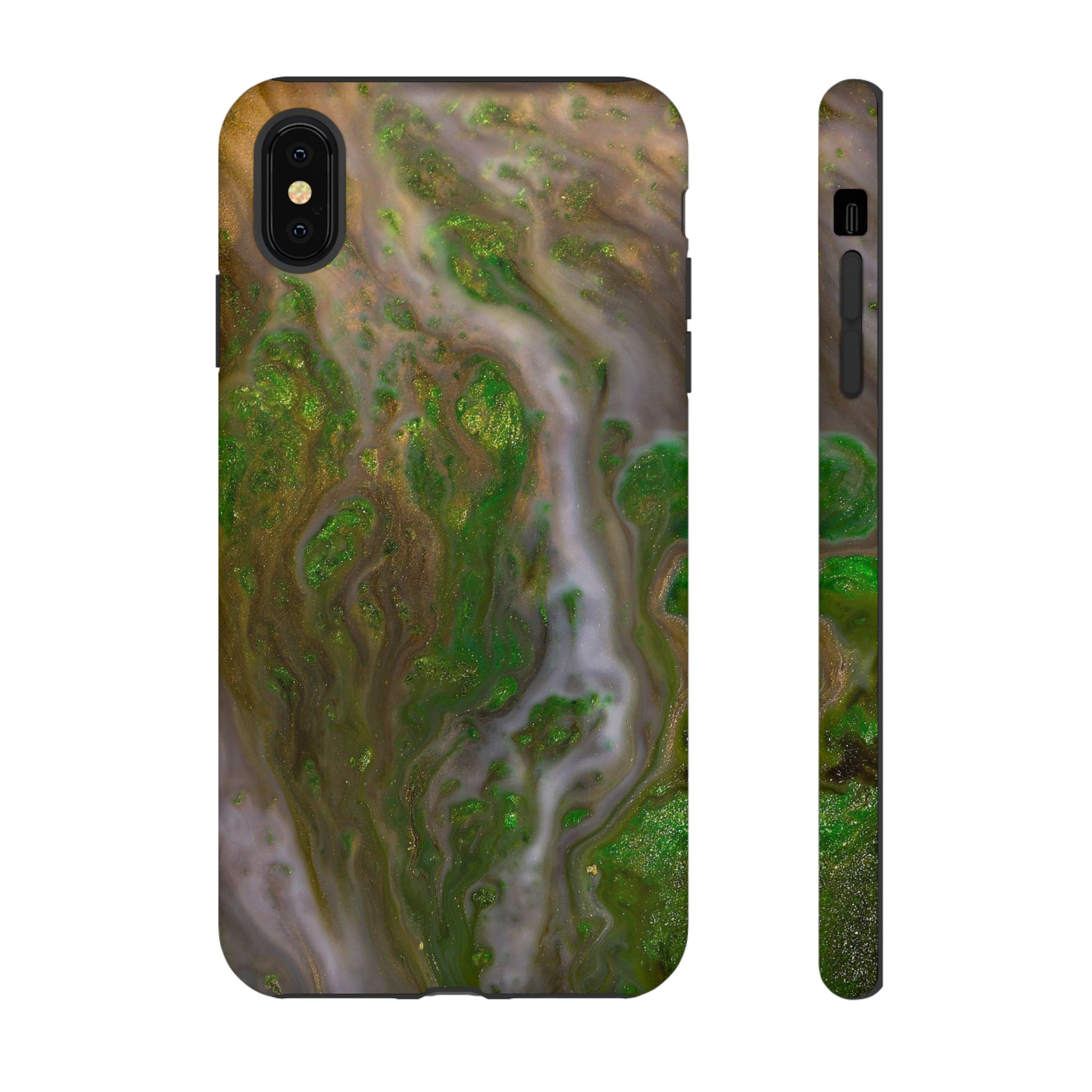 Smaragd Ink Art - Protective Phone Case