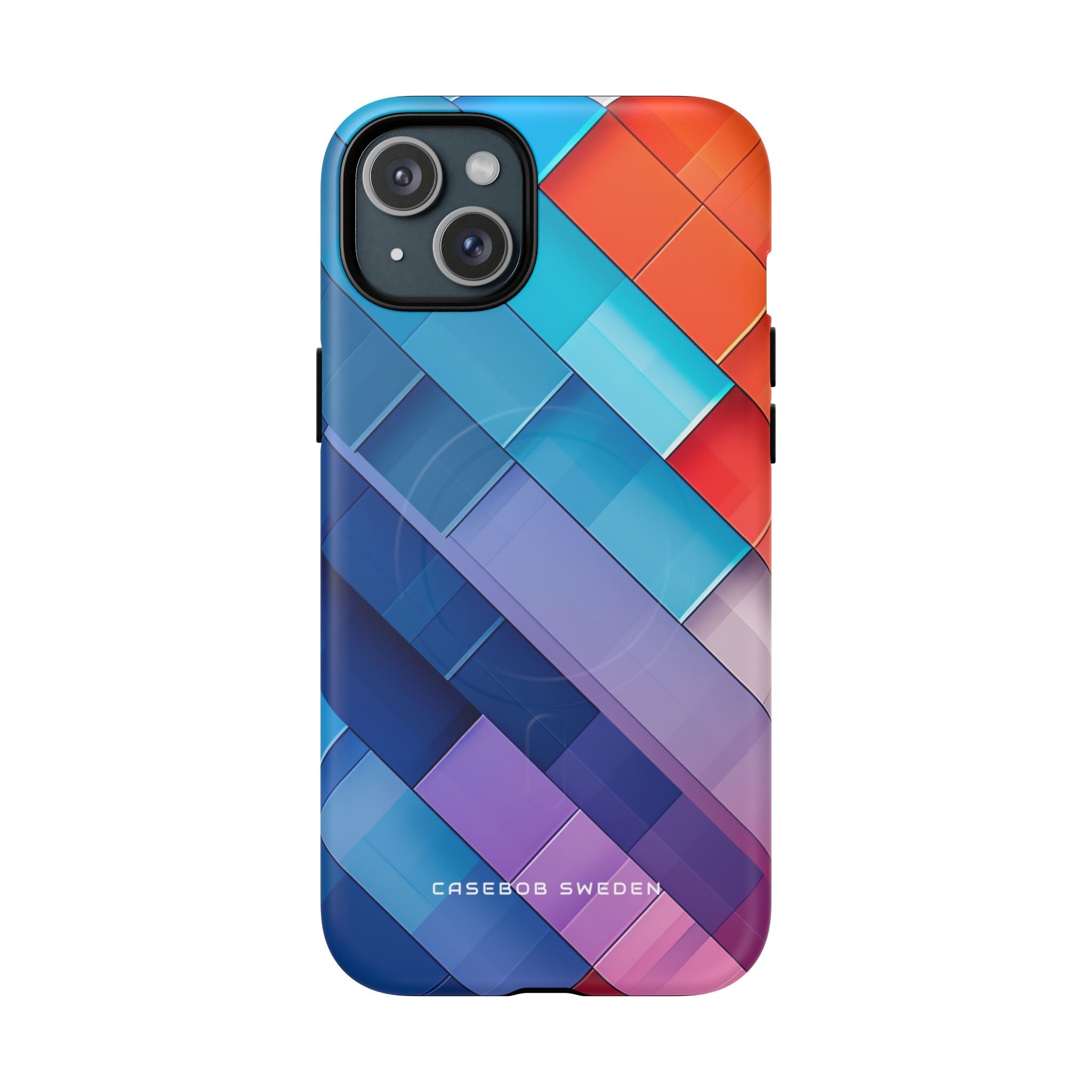 Vibrant GeoFlow iPhone 15 | Tough+ Phone Case