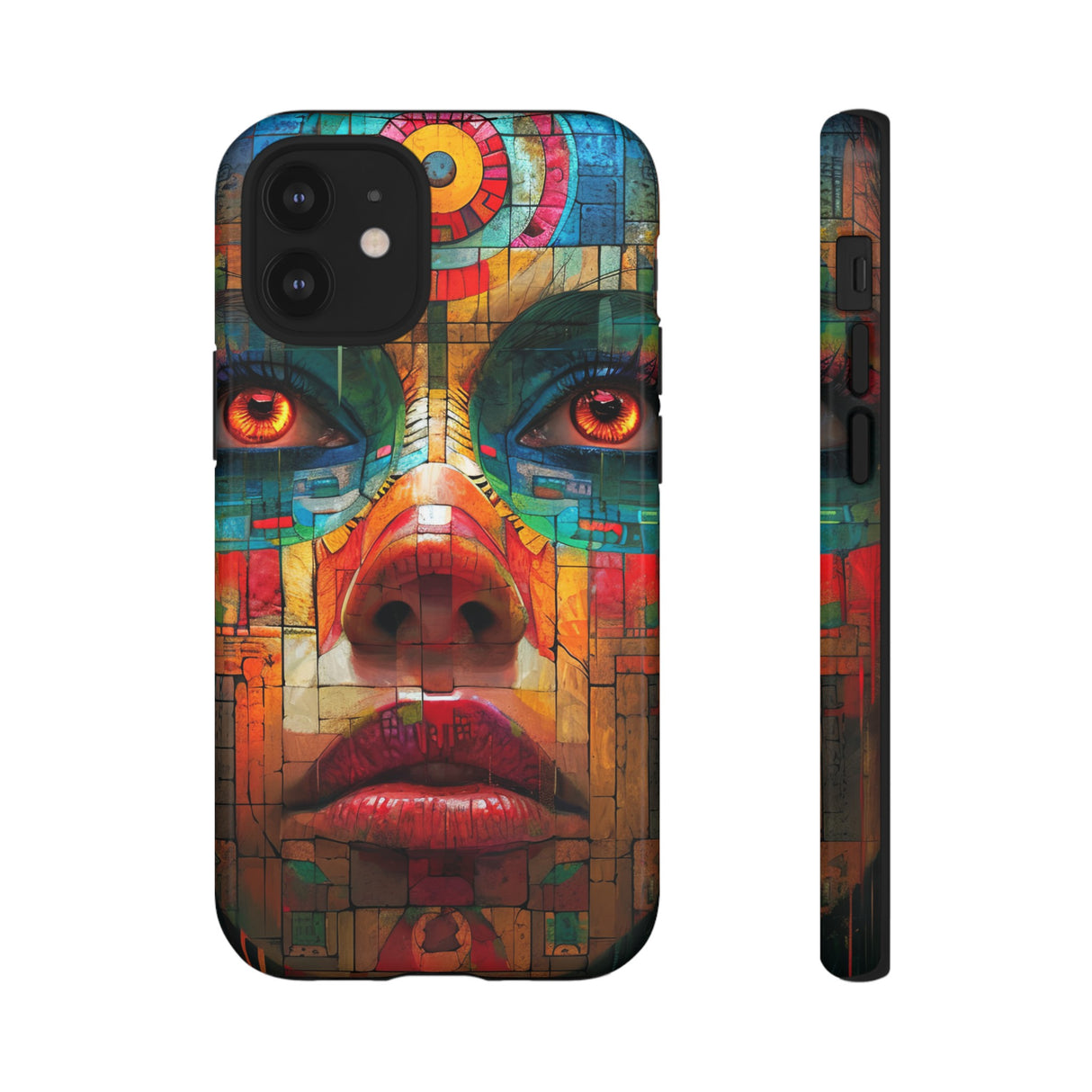 Cultural Geometric Treasures - Protective Phone Case