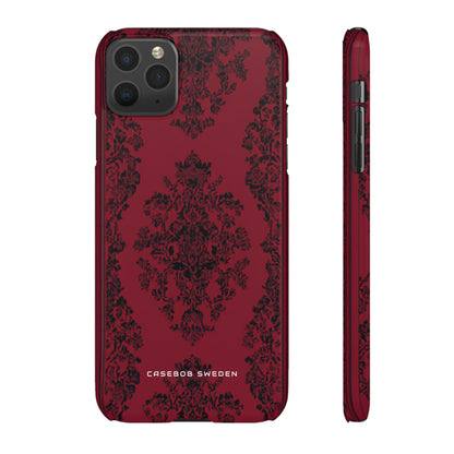 Gothic Crimson Elegance iPhone 11 - Slim Phone Case