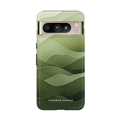 Gradient Emerald Drift Google Pixel 8 - Tough Phone Case